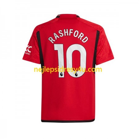 Fotbalový Dres Manchester United Marcus Rashford 10 Domácí 2023/24